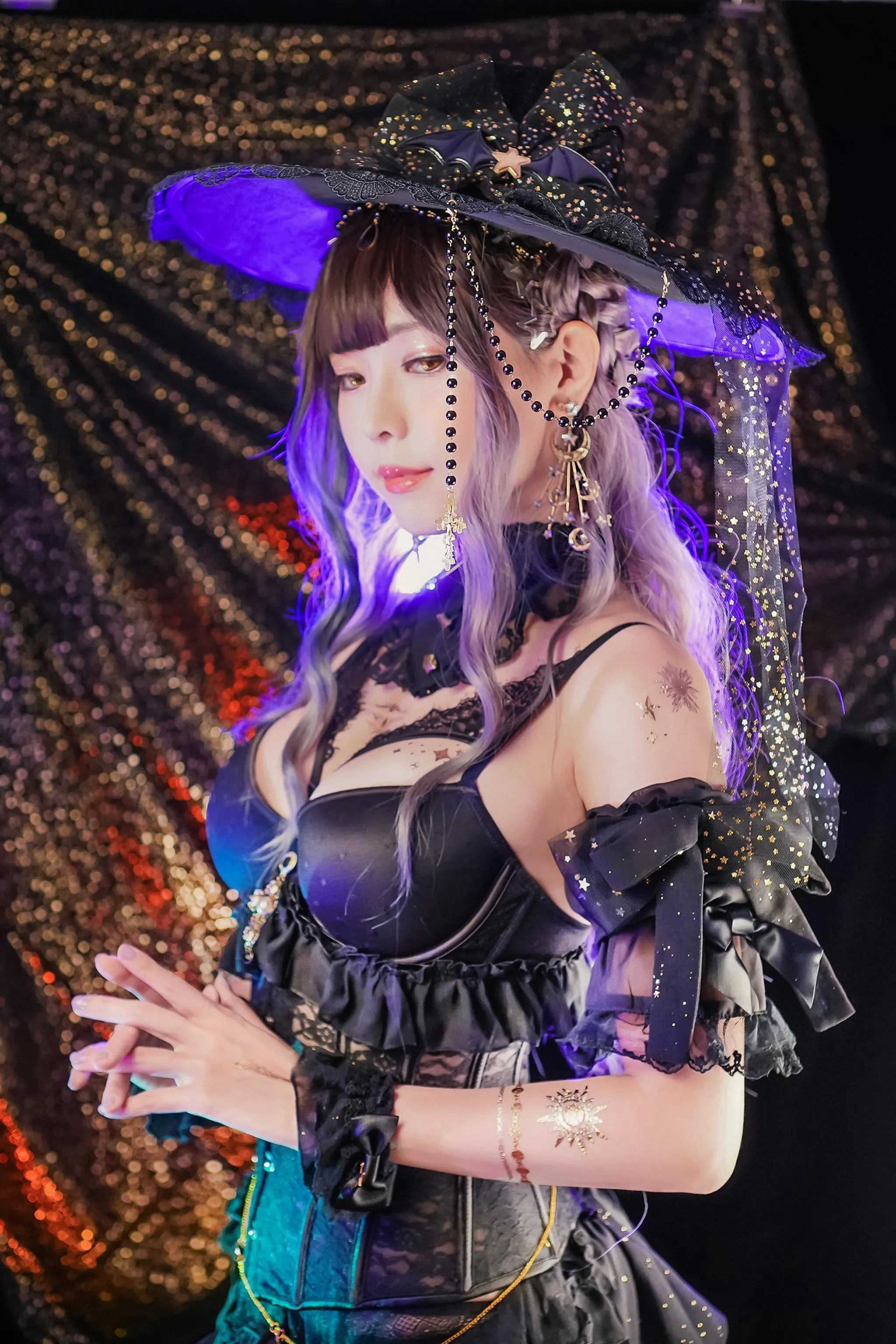 ElyEE子 – NO.77 Original Witch  Cat魔女與貓-Astrology Witch [33P]插图5